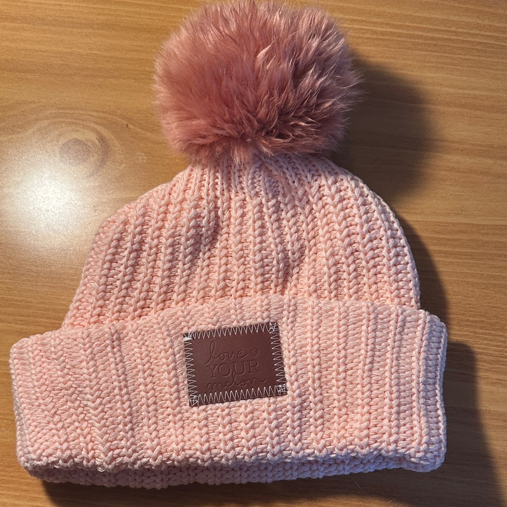 Love Your Melon Knit Pom-Pom Beanie